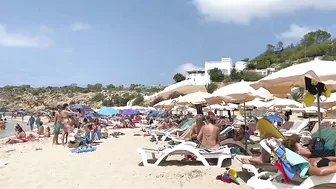 IBIZA Beach Spain Summer - Cala Tarida Enjoy In Music And Walk IBIZA Walking 4k (reupload)