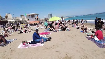 Beach Walk Spain - Barcelona - Sant Miguel Beach - 2022