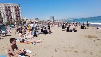 Beach Walk Spain - Barcelona - Sant Miguel Beach - 2022