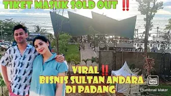 Viral ‼️Marawa beach club‼️Bisnis baru Rafi Ahmad & Nagita Slavina di Padang