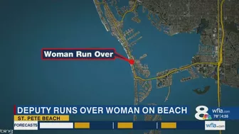 Deputy drives over woman on St. Pete Beach: sheriff's office