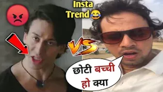 Choti Bacchi Ho Kya ???? | Tiger Shroff vs Zayn Saifi | Instagram Trend | Round2hell | R2H