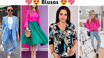 40 MODELS BLUSAS DE MODA/BLUSAS BONITAS 2022