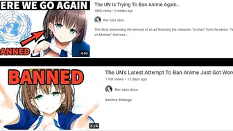 The UN's Obsession With Banning Anime Continues...