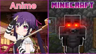 Zombies in Anime VS Zombies in Minecraft