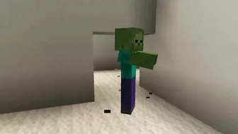 Zombies in Anime VS Zombies in Minecraft