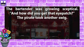 funny jokes ????: A pirate walked into a bar....