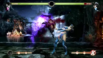 Mileena combo evolution in NRS games