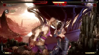 Mileena combo evolution in NRS games