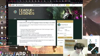 How to Change Riot Games Client to Korean Language