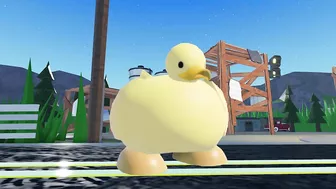 Mother Ducky Hits Baby Ducky (TDS Memes) - Roblox