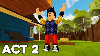 HELLO NEIGHBOR ACT 2 in ROBLOX