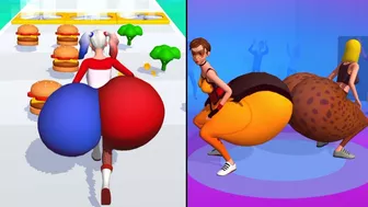 Forward vs Reverse Gaming in Twerk Race 3D(New Update) | All Levels Gameplay utyhu