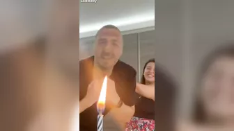 When Mum & Dad try the candle challenge ????????️