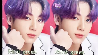 지민 BTS Jungkook "JK" Different Hair Colors Compilation #bts