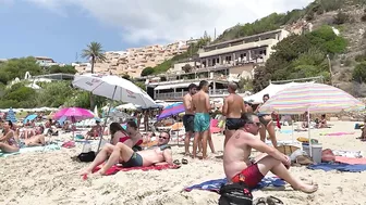 IBIZA Beach Spain Summer - Top IBIZA Beachside Cala Tarida Holiday in 2022 Walking 4K (reupload)