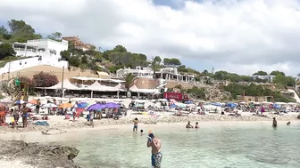 IBIZA Beach Spain Summer - Top IBIZA Beachside Cala Tarida Holiday in 2022 Walking 4K (reupload)