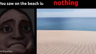 Mr Incredible Becoming Scary ( You saw is on the beach is )