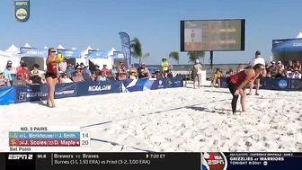 Women's Beach Volleyball NCAA Semifinal: USC 3, UCLA 0 - Highlights 5/7/22