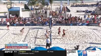 Women's Beach Volleyball NCAA Semifinal: USC 3, UCLA 0 - Highlights 5/7/22