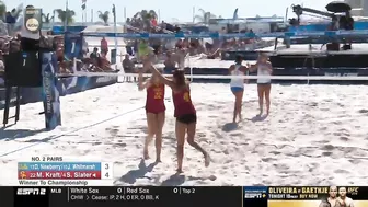 Women's Beach Volleyball NCAA Semifinal: USC 3, UCLA 0 - Highlights 5/7/22