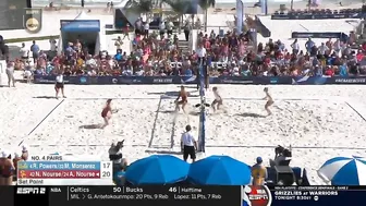 Women's Beach Volleyball NCAA Semifinal: USC 3, UCLA 0 - Highlights 5/7/22