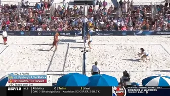 Women's Beach Volleyball NCAA Semifinal: USC 3, UCLA 0 - Highlights 5/7/22