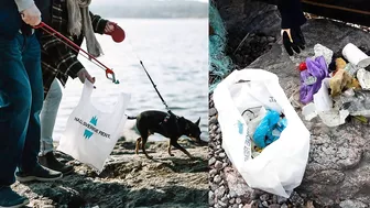 Princess ESTELLE and Prince OSCAR CLEAN-UP the BEACH for Nordic Coastal Cleanup Day