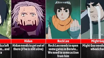 Needed of Naruto Characters I Anime Senpai Comparisons