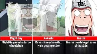 Needed of Naruto Characters I Anime Senpai Comparisons