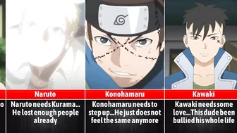 Needed of Naruto Characters I Anime Senpai Comparisons