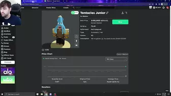 Roblox Just Released ANOTHER OFF-SALE LIMTED!! (Tentacles Jr)