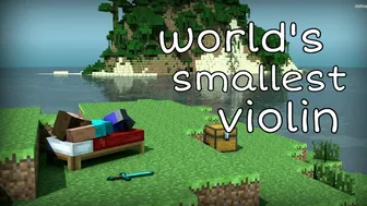 World's Smallest Violin... || Minecraft/Roblox edit