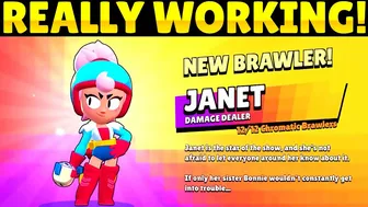 HOW TO GET JANET FOR FREE! - Brawl Stars