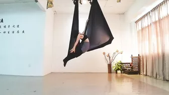 Aerial yoga aerial dance 空中瑜伽 空瑜舞韵 展布篇~~双翼