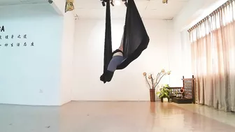 Aerial yoga aerial dance 空中瑜伽 空瑜舞韵 展布篇~~双翼