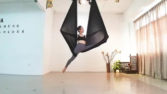 Aerial yoga aerial dance 空中瑜伽 空瑜舞韵 展布篇~~双翼