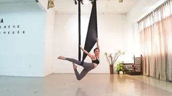 Aerial yoga aerial dance 空中瑜伽 空瑜舞韵 展布篇~~双翼