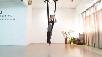 Aerial yoga aerial dance 空中瑜伽 空瑜舞韵 展布篇~~双翼