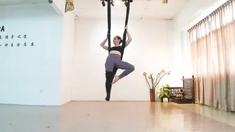 Aerial yoga aerial dance 空中瑜伽 空瑜舞韵 展布篇~~双翼