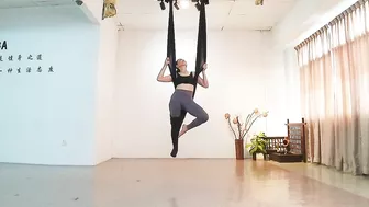 Aerial yoga aerial dance 空中瑜伽 空瑜舞韵 展布篇~~双翼