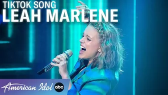 The Electric Love TikTok Trend Performed By Leah Marlene - American Idol 2022