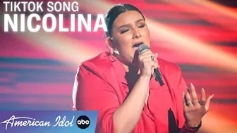 TikTok Queen Nicolina Hits All The Right Notes On Heart's "Alone" - American Idol 2022