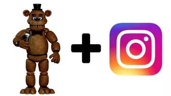 Freddy + Instagram = ??? | FNAF ANIMATION PART 91