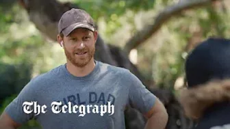 Prince Harry takes part TV skit to promote his new sustainable travel company