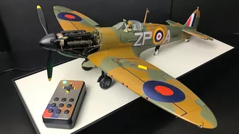 The Finished Spitfire Mk.1a - Flight Display