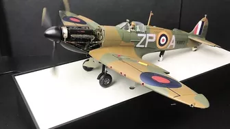 The Finished Spitfire Mk.1a - Flight Display