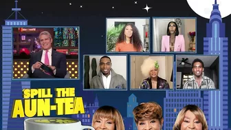 The Gang Spills the Aun-Tea | WWHL