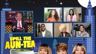 The Gang Spills the Aun-Tea | WWHL