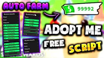 [NEW MODE] ROBLOX | Adopt Me Script Hack GUI | Autofarm | Hack/Scripts | *PASTEBIN 2022*